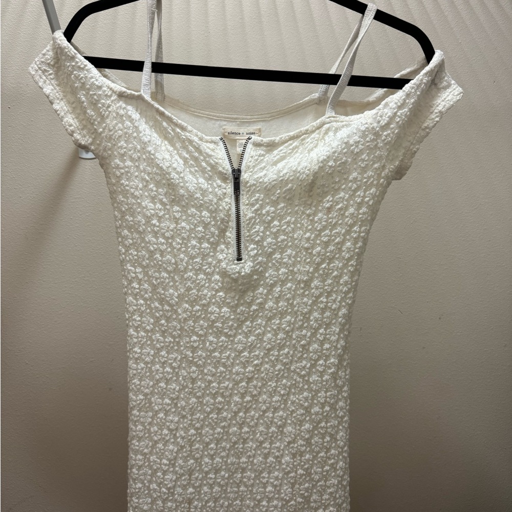 Cute textured short dress